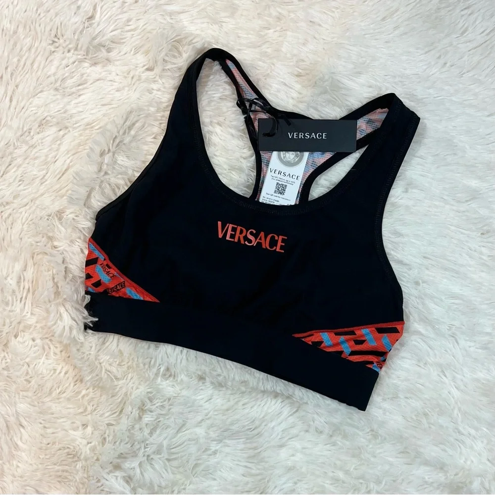 Versace La Greca Sport Bra
